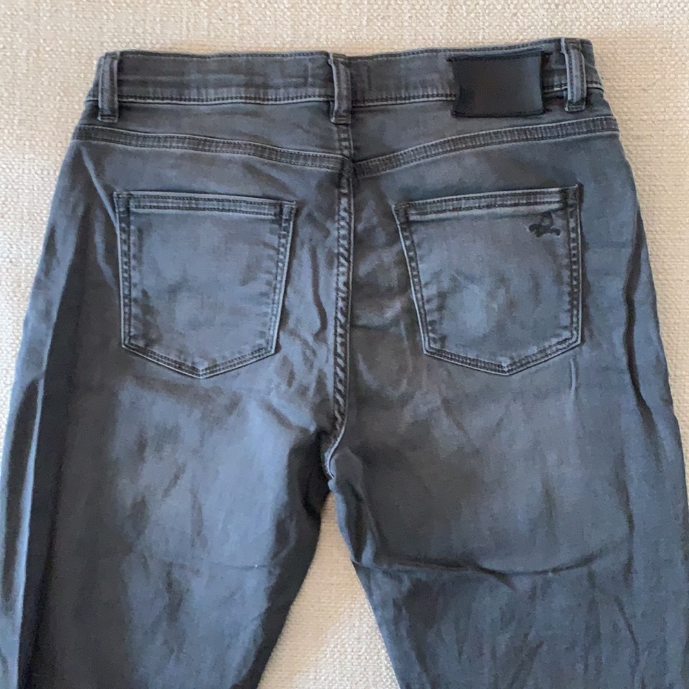 DL 1961 Boys Slim Hornet Jeans in Gray. Size 16. - Picture 3 of 4